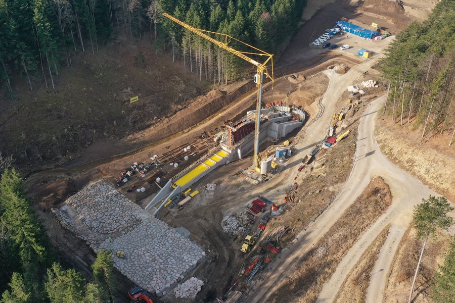 Rückhaltebecken Johannesbach